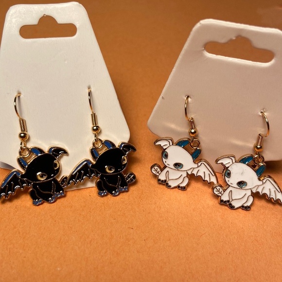 Dragons earrings - Picture 1 of 3